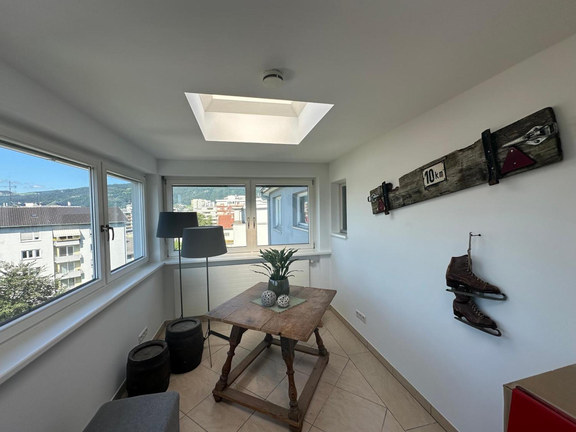 Ferienwohnung Ueber Den Daechern Von بريجنتس المظهر الخارجي الصورة